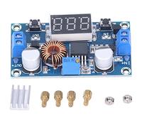 Module convertisseur XL4015 DC DC, Carte régulateur de Tension abaisseur Haute Puissance 5 A 75 W avec Sortie réglable 1,25 V - 36 V et Affichage voltmètre LED intégré pour