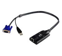 Module CPU USB Aten (50 mètres) - Câble adaptateur KVM USB-VGA vers Cat5e/6, RJ-