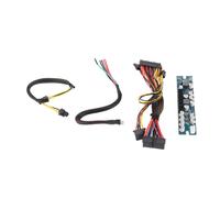 Module d’Alimentation PC 300 W, Module d’Alimentation à entrée DC 12 V pour boîtiers Mini-ITX et 1U, avec câbles ATX 24 Broches, AUX et SATA, Alimentation compacte pour HTPC, POS,