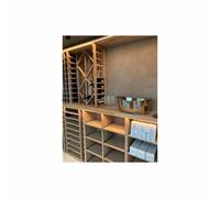 Module d’angle DIA Winerex - 40 bouteilles - Chêne