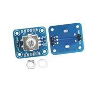 Module d ' entrée de bouton numérique EC11, Welded | Carte de commande rotative 5 V avec sortie de direction et connexion d ' en-tête à 5 broches pour les projets