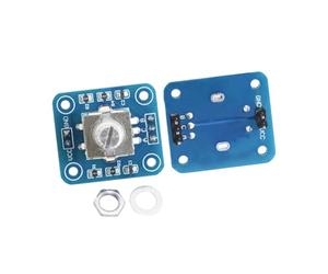 Module d ' entrée de bouton numérique EC11, Welded | Carte de commande rotative 5 V avec sortie de direction et connexion d ' en-tête à 5 broches pour les projets