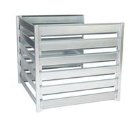 Module d’extension composteur de jardin - 91 x 91 x h85 cm - 704l