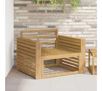 vidaXL Module d'accoudoirs 2 pcs Blanc 78,5 x 10 x 61 cm, Assises en Acajou, éléments modulaires Robustes, Accessoires d'extérieur, accoudoirs sur Mesure pour Votre intérieur