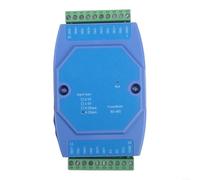 Module d'acquisition de signal analogique à 8 canaux 4-20 mA 0-5 V vers RS-485 Convertisseur d'automatisation industrielle Enregistreur de données Design compact en plastique pour systèmes de