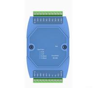 Module d'acquisition de signal analogique à 8 canaux 4-20 mA 0-5 V vers RS-485, convertisseur d'automatisation industrielle, enregistreur de données, design compact en plastique pour systèmes de