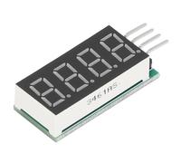 Module d'affichage à 4 Chiffres avec Module LED Numérique à 7 Segments avec Interface I2C pour 3 B + 4 MCU FPGA adapté à l'instrumentation des Voitures Jouets