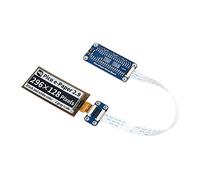 Module d'affichage E-Ink flexible 7,4 cm compatible avec Raspberry Pi Pico Résolution 296 × 128 Noir/blanc Couleur 2 niveaux de gris Communication SPI