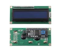 Module d'affichage LCD 16 x 2 5 V avec interface I2C, rétroéclairage bleu ou jaune-vert, pour Arduino et Raspberry Pi, 2 lignes x 16 caractères, 80 x 36 mm