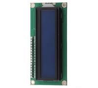 Module d'affichage LCD 1602 16 x 2 caractères rétroéclairé bleu ou jaune-vert avec interface I2C pour Arduino et Raspberry Pi, tension de fonctionnement 5 V, pour Pla(C)