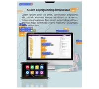 Module d'affichage LCD 4,3 pouces IPS 480x270 HD, 8 Mo de mémoire vive, 4 Mo de mémoire flash, Wi-Fi, Bluetooth, 240 MHz, LX6 MCU, ESP32-S3
