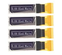 Module d'affichage LCD Board numérique 0,69in 96x16 Interface SPI IIC Kit de Jeu d'accessoires 14pcs 4pcs Visilement Flexible DIY Projets électroniques Installation Facile