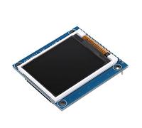 Module d'affichage LCD Couleur TFT 1,8 Pouce ZIXINNKC avec Circuit imprimé, Emplacement pour Carte SD, Compatible avec l'interface 1602