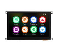 Module d'affichage LCD haute définition IPS ESP-32-S3 5 pouces 800 x 480, 16 Mo de mémoire flash, 8 Mo de mémoire PSRAM, avec Wi-Fi et Bluetooth