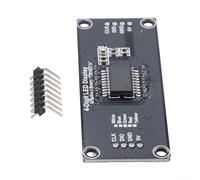 Module d'affichage LED à quatre chiffres de 1,4 cm avec pilote TM1637 pour Arduino avec prise en charge de plusieurs options de couleur et plage d'entrée d'alimentation stable (blanc)