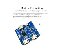 Module D'Affichage Module Répartiteur Compatible 1 en 2 Décodeur PS Hôte Ordinateur Portable 1 en 2 Sorties Module de Moniteur
