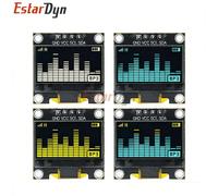 Module d'affichage OLED 0,96 pouce, série I2C IIC, écran blanc 128x64, carte pilote SSD1306 compatible avec ESP32 STM32 BlackPCB-Blue