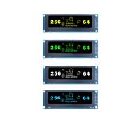 Module d'affichage OLED 3.12 pouces 256x64, Module d'affichage OLED, Interface SPI 7 broches, écran série SSD1322 blue