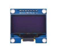 Module d'affichage OLED SSH1106, écran Haute résolution de 1,3 Pouces, 128x64 Pixels, Aucun rétroéclairage nécessaire, Large Prise en Charge de Tension pour Les projets de