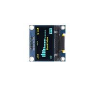 Module d'affichage polyvalent de 2,4 cm - Écran 128 x 64 pour gadgets d'instruments intelligents - Super contraste élevé - Points lumineux - Module d'affichage OLED
