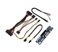 Module d'alimentation 300W Bewinner pour Mini-ITX et 1U Case PC PSU DC 12V Input Module d'alimentation 300W pour Ordinateur avec câble de Connexion/AUX/SATA 24 Broches