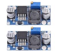 Module d'alimentation à convertisseur abaisseur LM2596 DC-DC, régulateur de tension réglable, 2 pièces