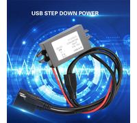 Module d'alimentation DC-DC 12V à 5V 3A USB-A/M Step Down Converter