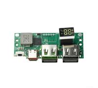 Module d'alimentation IP5356 contrôlé avec affichage numérique PD QC pour l'état de la batterie et 6 ports de sortie pour circuits de batterie au lithium 3,7 V