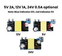 Module d'alimentation isolé à découpage de précision 5V 12V 24V AC-DC abaisseur compact avec protection large plage de tension 12V