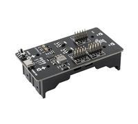 Module d'alimentation MCU de Type C,Module de Développement MCU de Carte de Charge et de Décharge de Batterie Li-ION 1.8V 3.3V 5V 18650