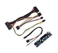Module d'alimentation PC, DC 12V 120W Bloc d'alimentation pour Ordinateur PC, avec Câble d'Entrée ATX/DC 24 Broches, Power Supply Module pour Ordinateurs Mini, HTPC, POS