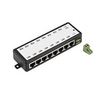 Module d'alimentation POE Adaptateur Ethernet d'injecteur POE pour Appareil Photo IP 802.3af, 4/8 canaux (8)