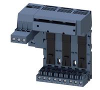 Module d'alimentation Siemens 3RA6812-8AB Plage de réglage (courant): 63 A (max) Tension de contact (max.): 690 V/AC (l x H x P)