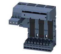 Module d'alimentation Siemens 3RA6812-8AC Plage de réglage (courant): 63 A (max) Tension de contact (max.): 690 V/AC (l x H x P)