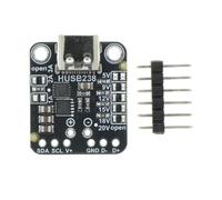 Module d'Alimentation Step Down Programmable avec Contrôle I2C USB Type C Supportant 5V à 20V pour Systèmes Solaires Électronique