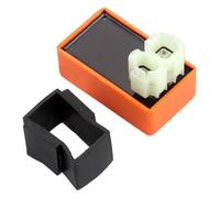 Module d'allumage CDI Orange 6 broches - Unité de boîte d'allumage de scooter puissante, application optimisée des composants de commande du moteur | Option d'utilisation fiable pour la réparation de