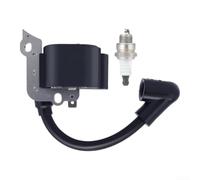 Module d'allumage pour débroussailleuse HL45 HS45 FC55 | Compatible avec FS38, FS45, FS55, remplace 4140 400 1308, assure une forte étincelle, boîtier en plastique