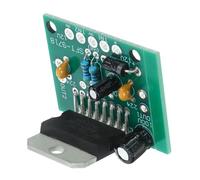 Module D'amplificateur de Puissance Stéréo Tda7297 12v 15w 15w | Carte Audio Diy, Faible Bruit sans Signal, Connexions Souples, Plastique Vert, 2.0 Canaux, pour Passionnés