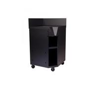Module d'angle BURN pour bar de jardin en acier époxy - Meuble d'extérieur de jardin multifonction - Desserte de jardin
