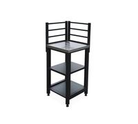 Module d'angle de cuisine extérieure acier 2 étagères L48,5 cm GRIMAUD