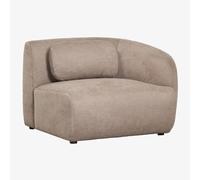 Module d'angle droit pour canapé modulaire en chenille Coquette