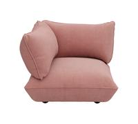 Module d'angle Sumo gauche velours côtelé WxHxD 108x90x108cm