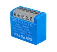 Shelly 1 Mini Gen4 Commutateur intelligent 1P Bleu