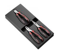 Module de 3 pinces - bec rond + universelle + diagonale FACOM MOD.CPEA0PB