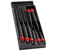 Module de 7 pièces chasse-goupilles - burins - bédanes gainés FACOM MOD.CG1PB