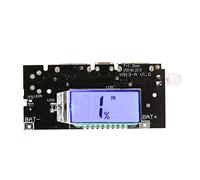 Module de banque d'alimentation mobile, double USB 5V 1A 2.1A Power Bank 18650 Chargeur de batterie au lithium DIY Module Écran LCD pour téléphone DIY Mobile Power Bank