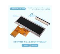 Module de Barre 3,9 Pouces, Écran LCD TFT Couleur 480 X 128 Pixels pour IoT avec Connecteur FPC Gratuit, Sans Contact.