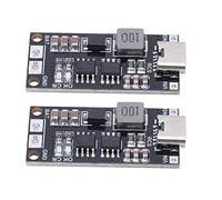 Module de Batterie Boost li ION MODULEKUULEYN 2PCS Module de Chargeur de Batterie Usure 2S Type C à 8,4 V Module de Batterie au Lithium Boost (4A)