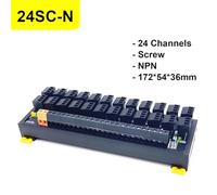 Module de bornier 8 à 32 canaux, interrupteur de proximité, capteur NPN PNP, carte de transfert de conversion à 3 fils, entrée(24CH Screw NPN)
