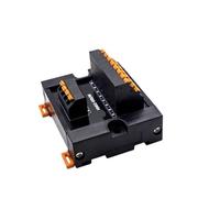 Module de bornier multi-sorties 1 entrée, répartiteur de puissance enfichable à ressort, boîte de câblage montée sur Rail DIN(1 in 8 out)